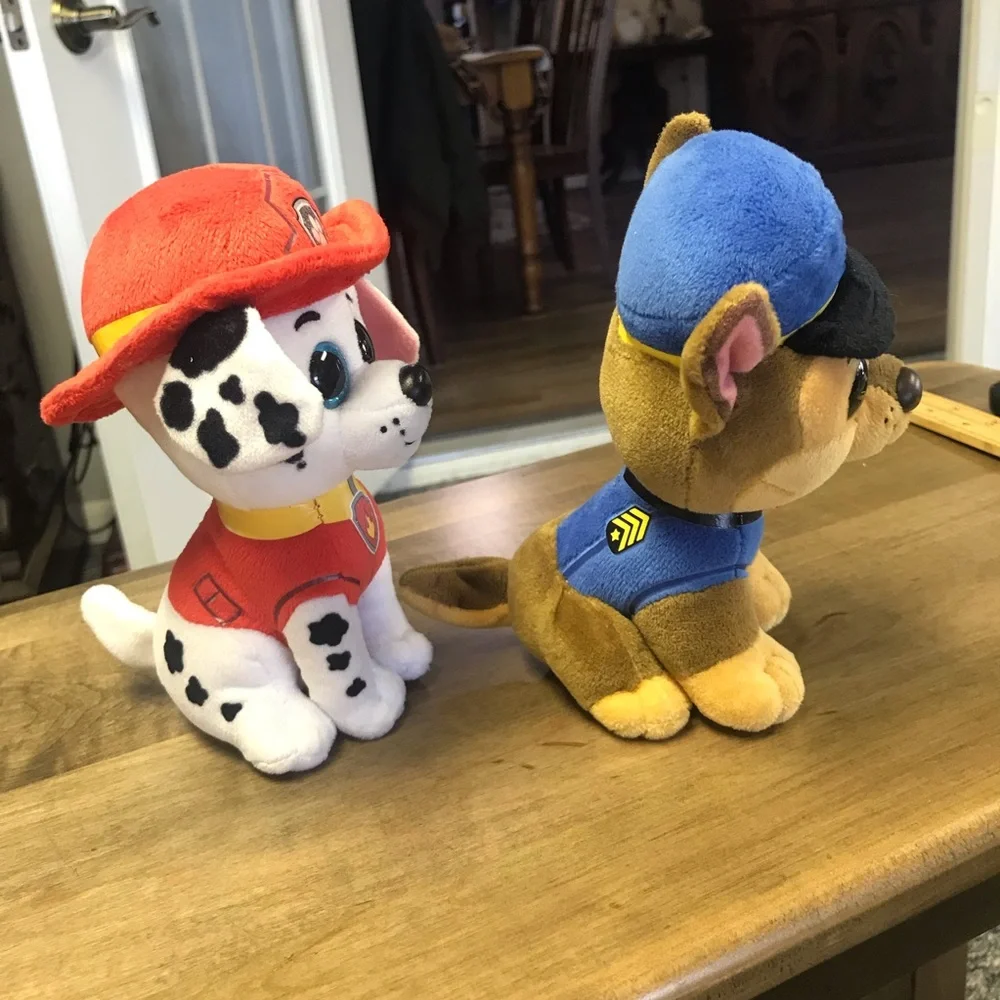 Ty Stuffed Animals Red and Blue‎ Set